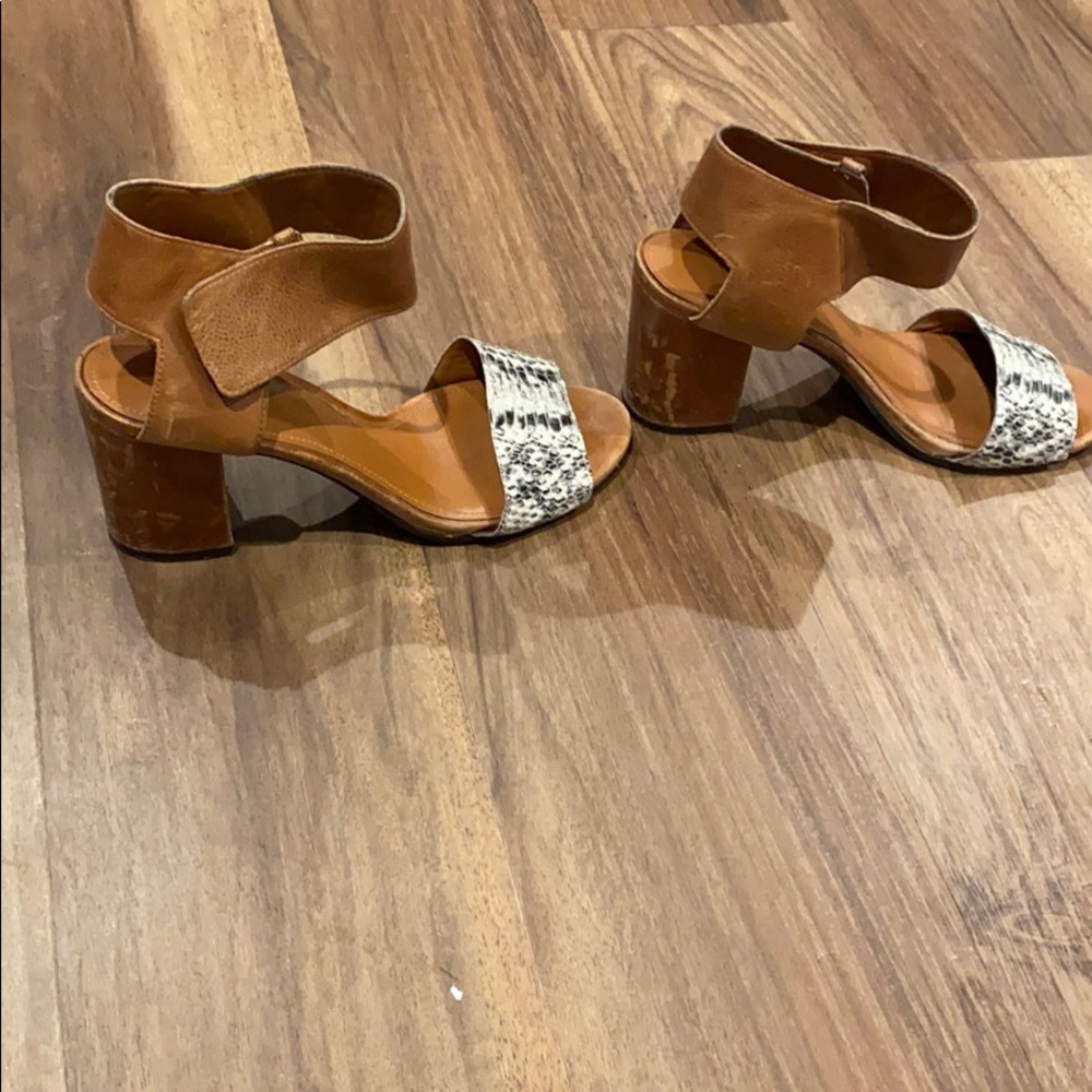 Enzo Angliolini windell faux snakeskin heel 7.5 - Picture 6 of 9